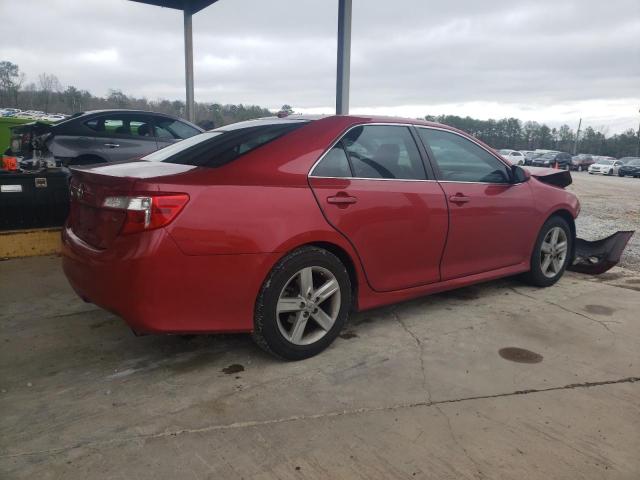 4T1BF1FK6CU555999 - 2012 TOYOTA CAMRY BASE RED photo 3