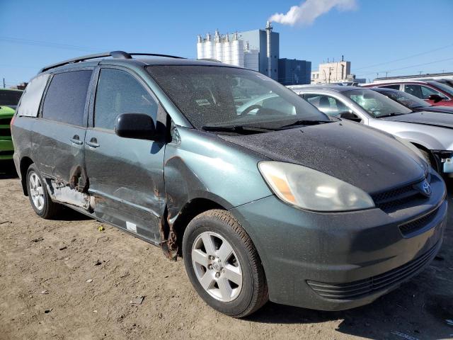 5TDZA23C74S108088 - 2004 TOYOTA SIENNA CE GREEN photo 4