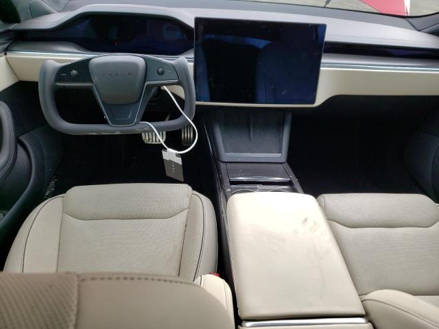 5YJSA1E62NF486280 - 2022 TESLA MODEL S წითელი ფოტო 8