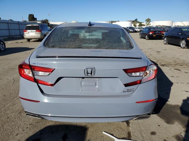 1HGCV2F3XNA013790 - 2022 HONDA ACCORD SPORT GRAY photo 6