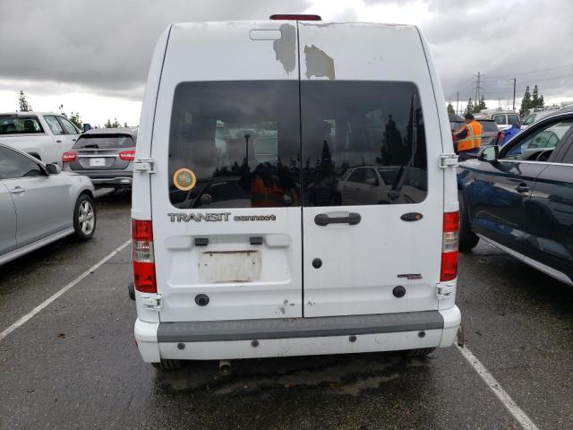 NM0LS6BN8AT025938 - 2010 FORD TRANSIT CO XLT WHITE photo 6