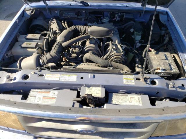 1FTCR10A0VUA77405 - 1997 FORD RANGER BLUE photo 11