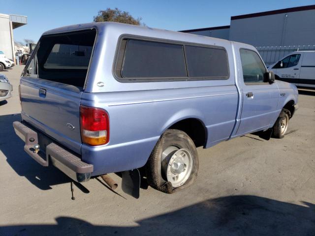 1FTCR10A0VUA77405 - 1997 FORD RANGER BLUE photo 3