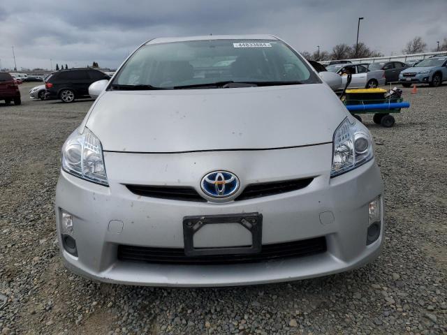 JTDKN3DU4A0025803 - 2010 TOYOTA PRIUS SILVER photo 5