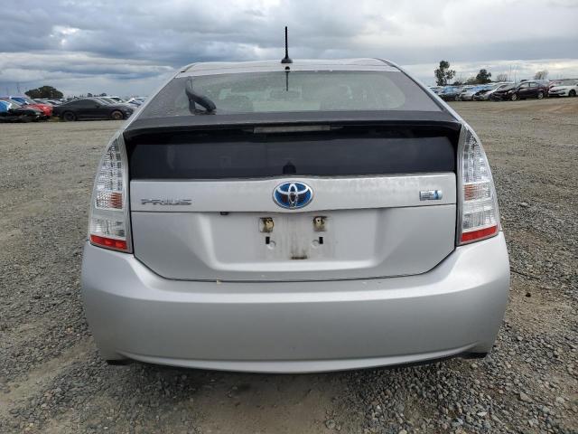 JTDKN3DU4A0025803 - 2010 TOYOTA PRIUS SILVER photo 6