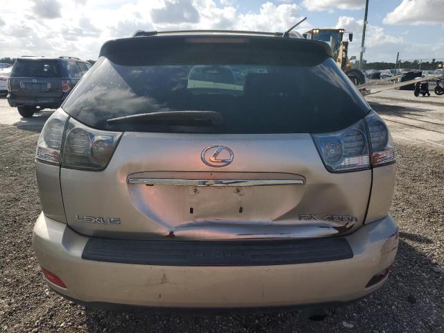 JTJHW31U060021084 - 2006 LEXUS RX 400 CREAM photo 6