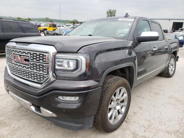 3GTU2PEC2GG276239 - 2016 GMC SIERRA K1500 DENALI BLACK photo 2