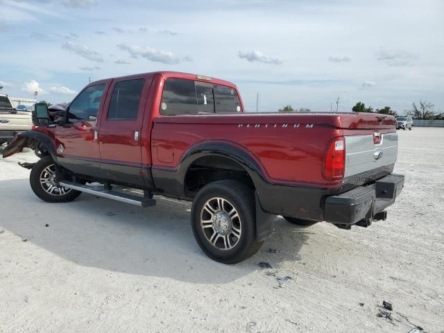 1FT7W2BTXGEB22779 - 2016 FORD F250 SUPER DUTY MAROON photo 2