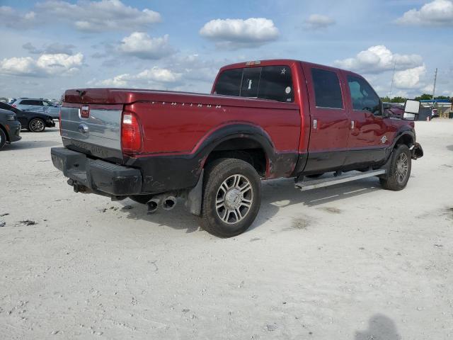 1FT7W2BTXGEB22779 - 2016 FORD F250 SUPER DUTY MAROON photo 3