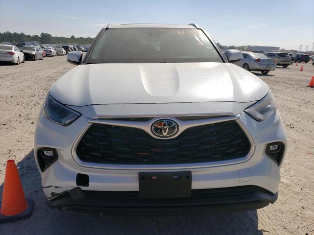 5TDGZRAH2NS545781 - 2022 TOYOTA HIGHLANDER XLE WHITE photo 5