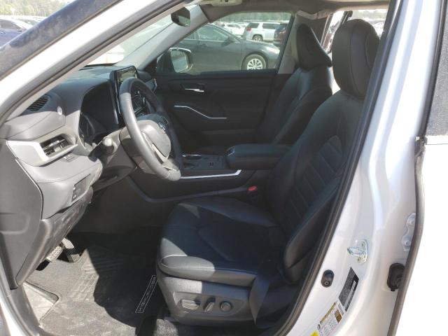 5TDGZRAH2NS545781 - 2022 TOYOTA HIGHLANDER XLE WHITE photo 7