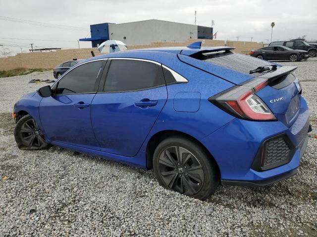 SHHFK7H55JU405141 - 2018 HONDA CIVIC EX BLUE photo 2