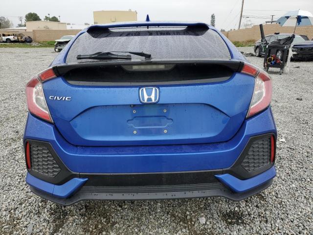 SHHFK7H55JU405141 - 2018 HONDA CIVIC EX BLUE photo 6