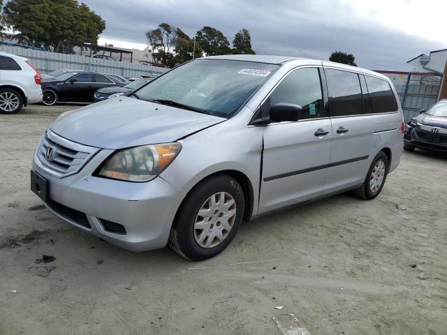 5FNRL3H21AB073712 - 2010 HONDA ODYSSEY LX SILVER photo 1