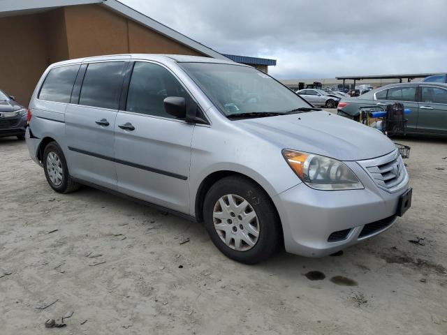 5FNRL3H21AB073712 - 2010 HONDA ODYSSEY LX SILVER photo 4