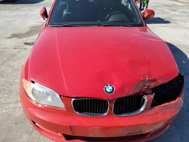 WBAUN1C5XBVH83771 - 2011 BMW 128 I RED photo 11