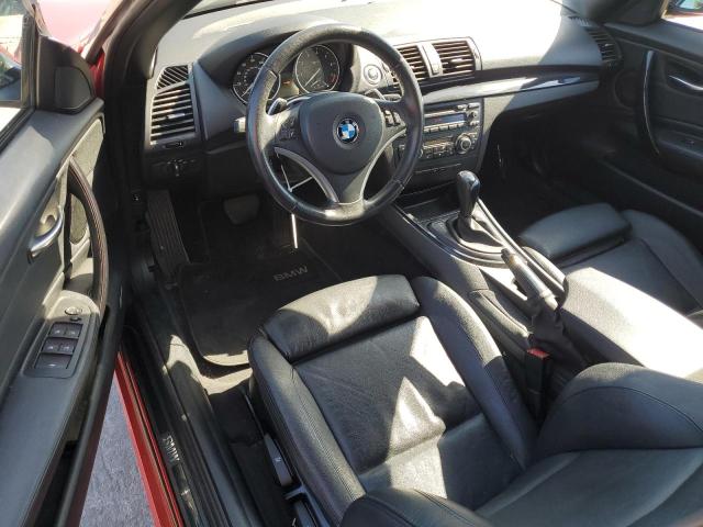 WBAUN1C5XBVH83771 - 2011 BMW 128 I RED photo 8