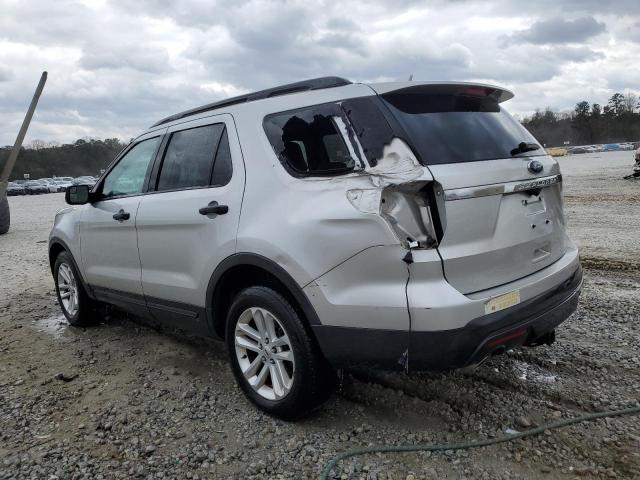 1FM5K7B85HGD34423 - 2017 FORD EXPLORER SILVER photo 2