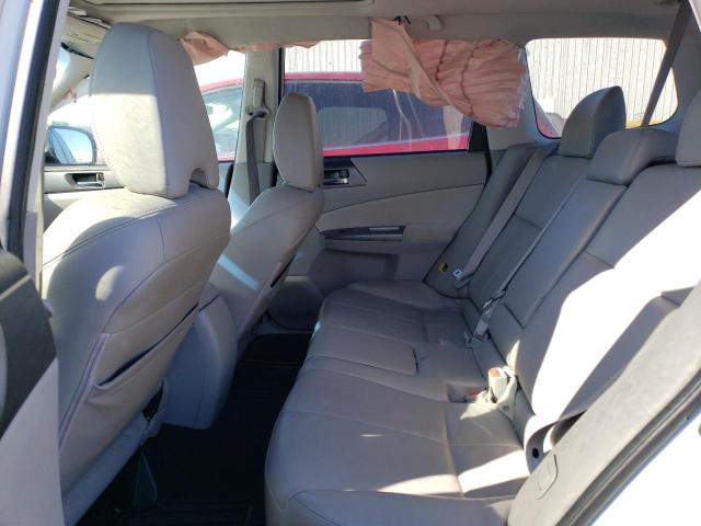 JF2SHAGC2BH744826 - 2011 SUBARU FORESTER TOURING თეთრი ფოტო 10