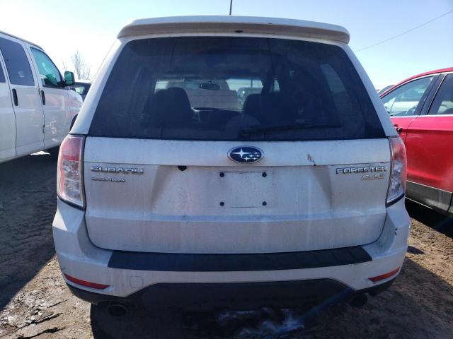 JF2SHAGC2BH744826 - 2011 SUBARU FORESTER TOURING თეთრი ფოტო 6