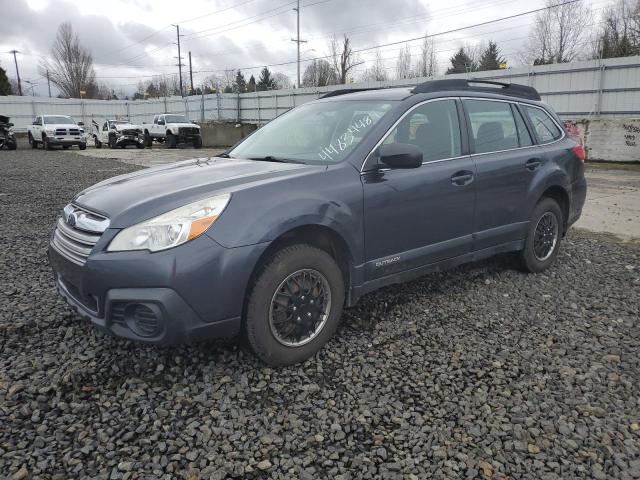 4S4BRCAC7D3221927 - 2013 SUBARU OUTBACK 2.5I GRAY photo 1