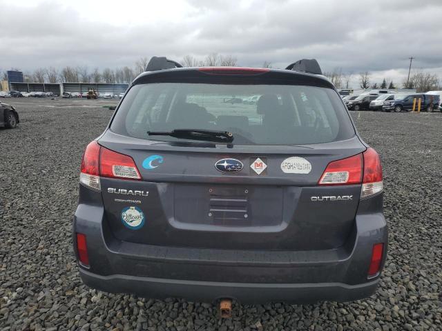 4S4BRCAC7D3221927 - 2013 SUBARU OUTBACK 2.5I GRAY photo 6