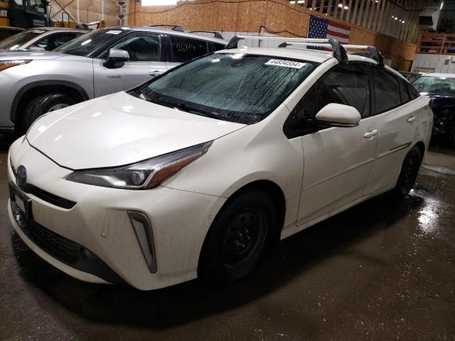 JTDL9RFU0K3011809 - 2019 TOYOTA PRIUS XLE WHITE photo 1