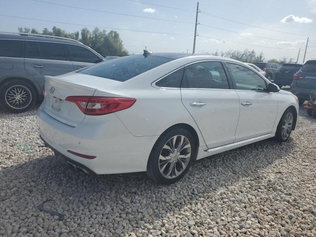 5NPE34ABXFH245887 - 2015 HYUNDAI SONATA SPORT WHITE photo 3