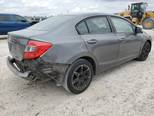 19XFB2F8XCE045911 - 2012 HONDA CIVIC EX GRAY photo 3