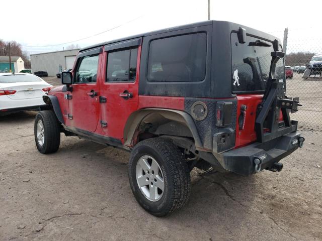 1C4BJWFG6CL279938 - 2012 JEEP WRANGLER RUBICON RED photo 2