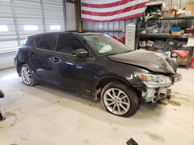 JTHKD5BH8B2028213 - 2011 LEXUS CT 200 BLACK photo 4