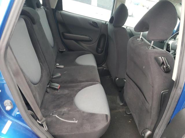 JHMGD38637S064110 - 2007 HONDA FIT S ლურჯი ფოტო 10