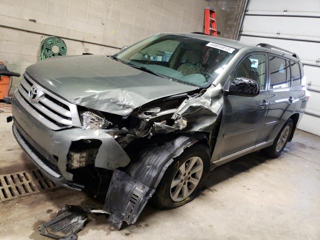5TDZA3EH3CS023021 - 2012 TOYOTA HIGHLANDER BASE Vert photo 1