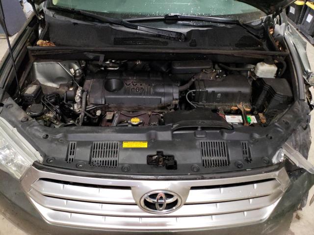 5TDZA3EH3CS023021 - 2012 TOYOTA HIGHLANDER BASE Vert photo 12