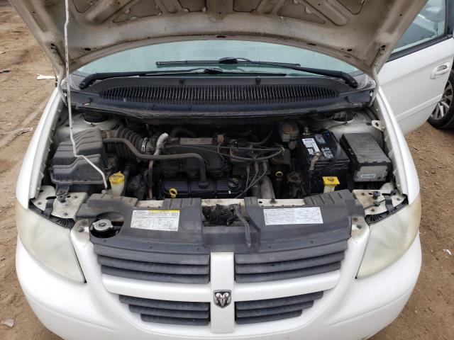 2D4GP44L27R247562 - 2007 DODGE GRAND CARA SXT WHITE photo 12