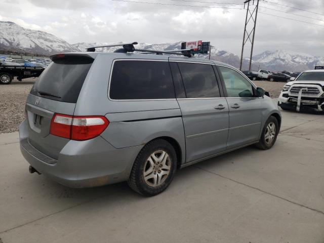 5FNRL38437B078548 - 2007 HONDA ODYSSEY EX SILVER photo 3