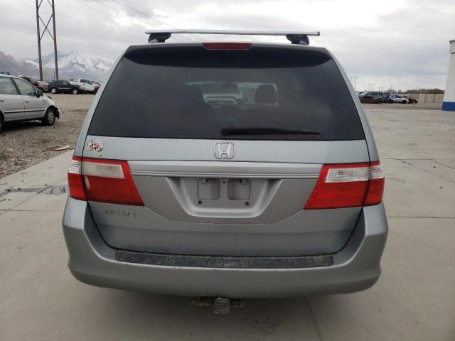 5FNRL38437B078548 - 2007 HONDA ODYSSEY EX SILVER photo 6