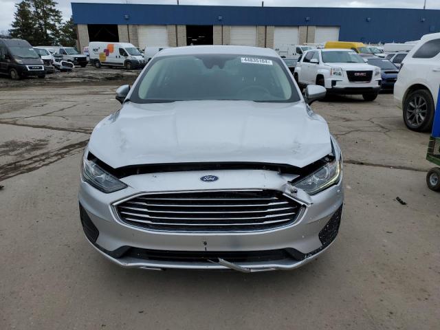 3FA6P0LU4KR167474 - 2019 FORD FUSION SE SILVER photo 5