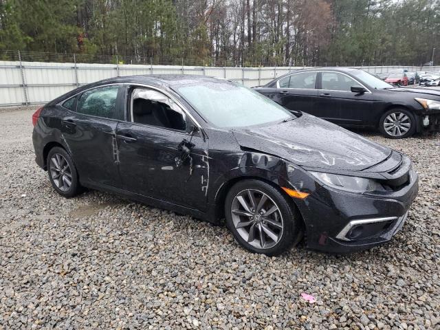 19XFC1F73LE221387 - 2020 HONDA CIVIC EXL BLACK photo 4