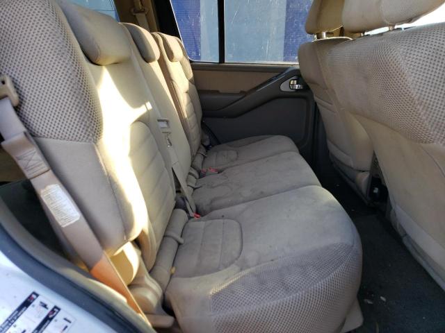 5N1AR18U58C635101 - 2008 NISSAN PATHFINDER S WHITE photo 10