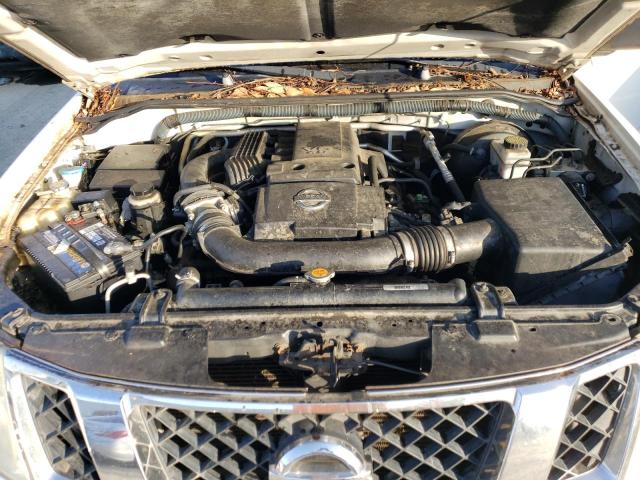 5N1AR18U58C635101 - 2008 NISSAN PATHFINDER S WHITE photo 11