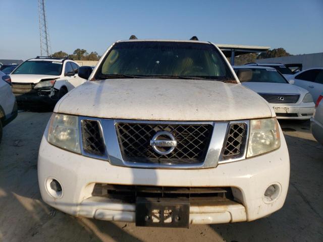 5N1AR18U58C635101 - 2008 NISSAN PATHFINDER S WHITE photo 5