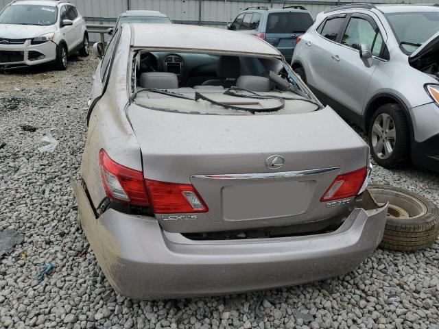 JTHBJ46G772118142 - 2007 LEXUS ES 350 SILVER photo 6