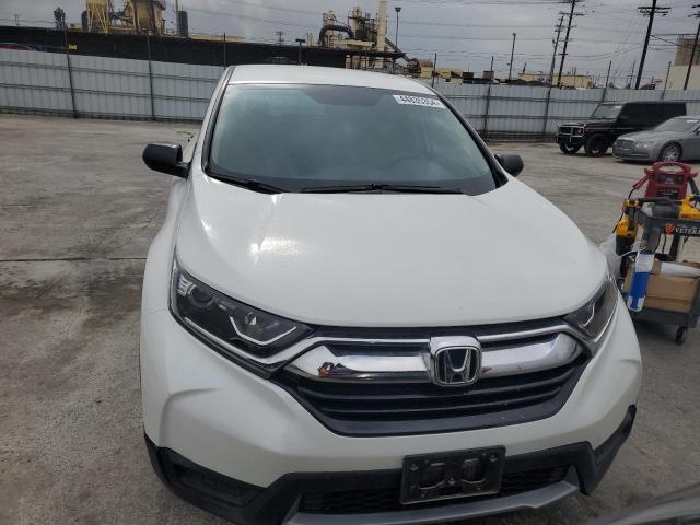 5J6RW5H32KL005391 - 2019 HONDA CR-V LX WHITE photo 5