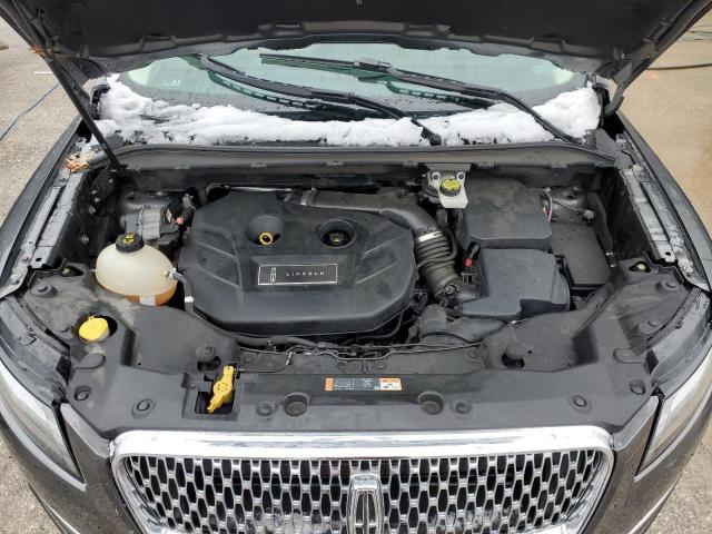5LMCJ3D93KUL29381 - 2019 LINCOLN MKC RESERVE ნაცრისფერი ფოტო 12