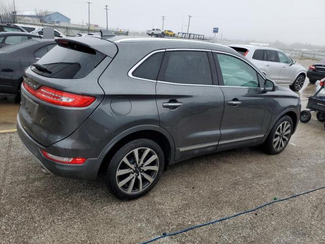 5LMCJ3D93KUL29381 - 2019 LINCOLN MKC RESERVE ნაცრისფერი ფოტო 3