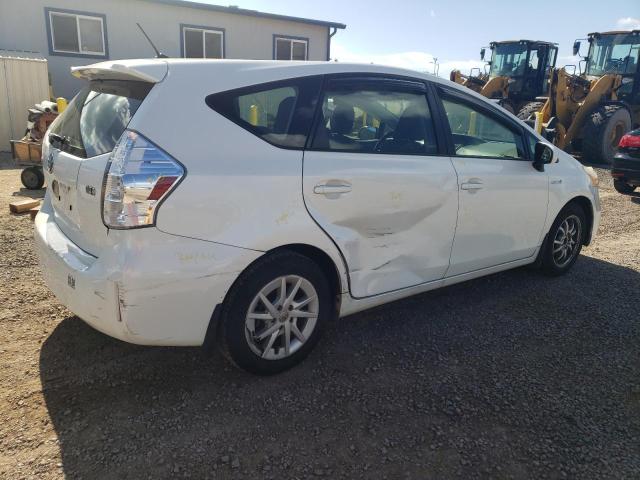 JTDZN3EU5D3200110 - 2013 TOYOTA PRIUS V WHITE photo 3