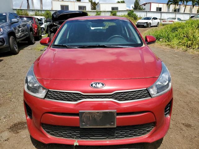 3KPA24AD0LE273698 - 2020 KIA RIO LX BURGUNDY photo 5