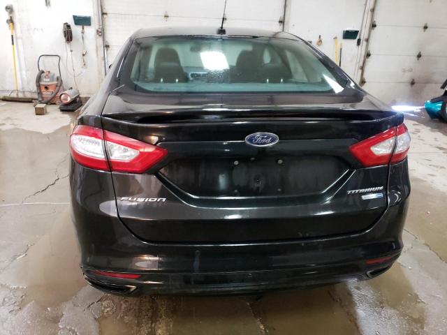 3FA6P0D91FR291394 - 2015 FORD FUSION TITANIUM BLACK photo 6