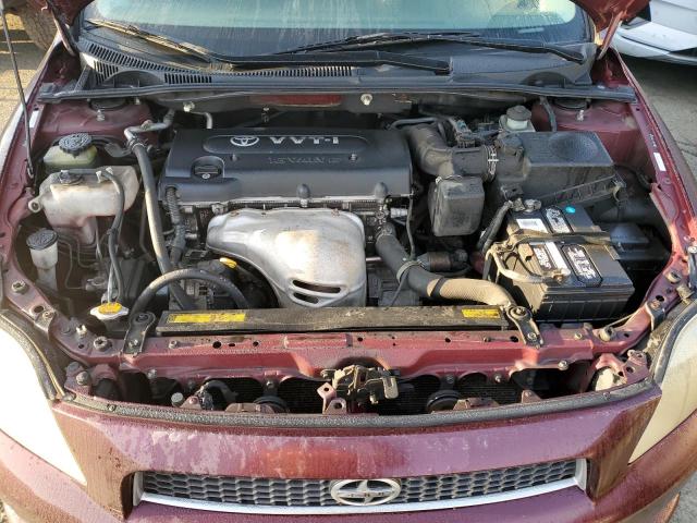JTKDE177350008329 - 2005 TOYOTA SCION TC BURGUNDY photo 11